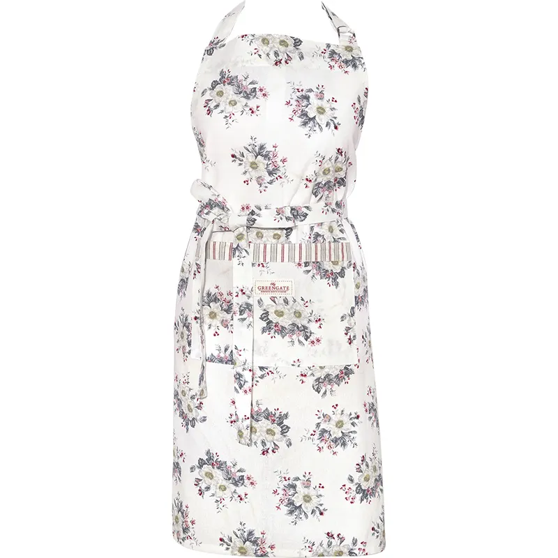 Förkläde Abella, White
