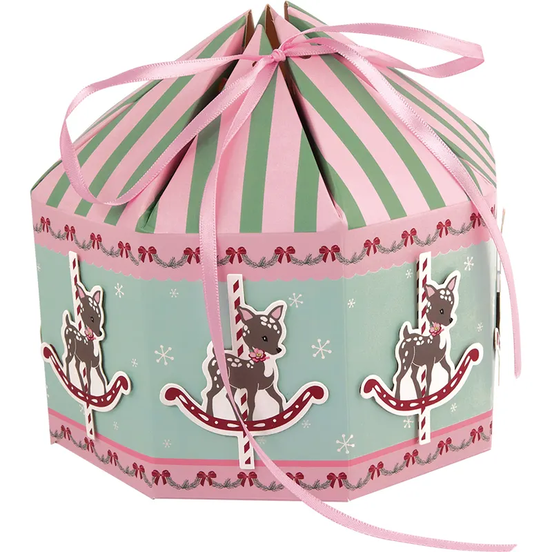 Gift box Inge-Marie Xmas, Pale pink