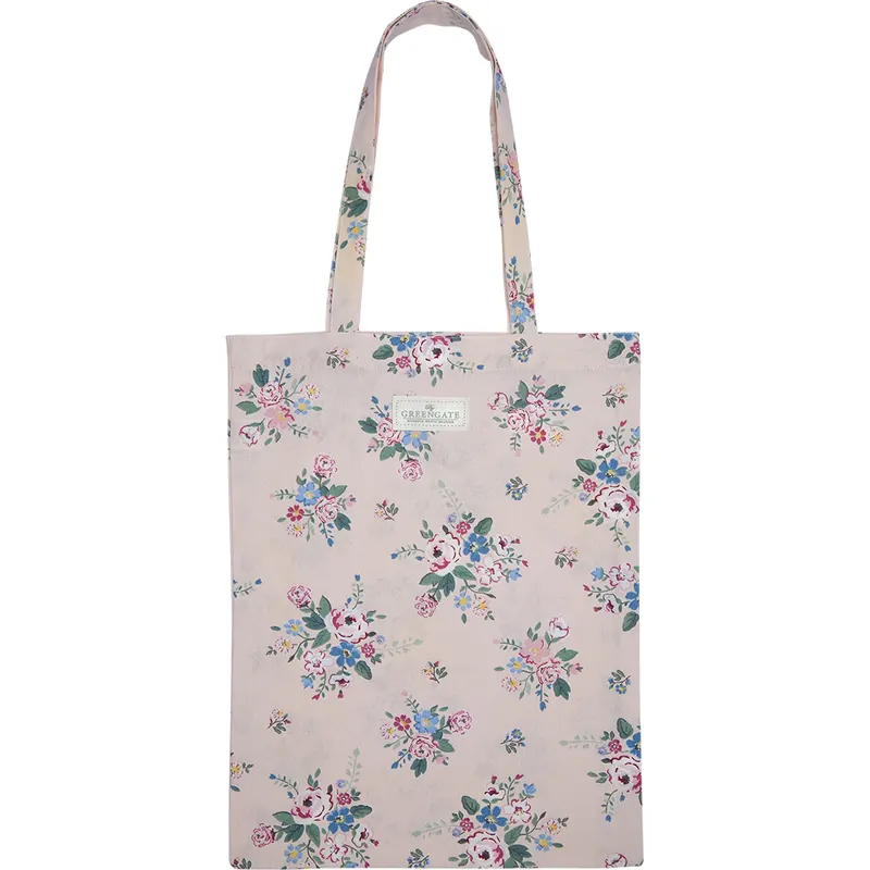 Bag cotton Inge-Marie, Pale pink