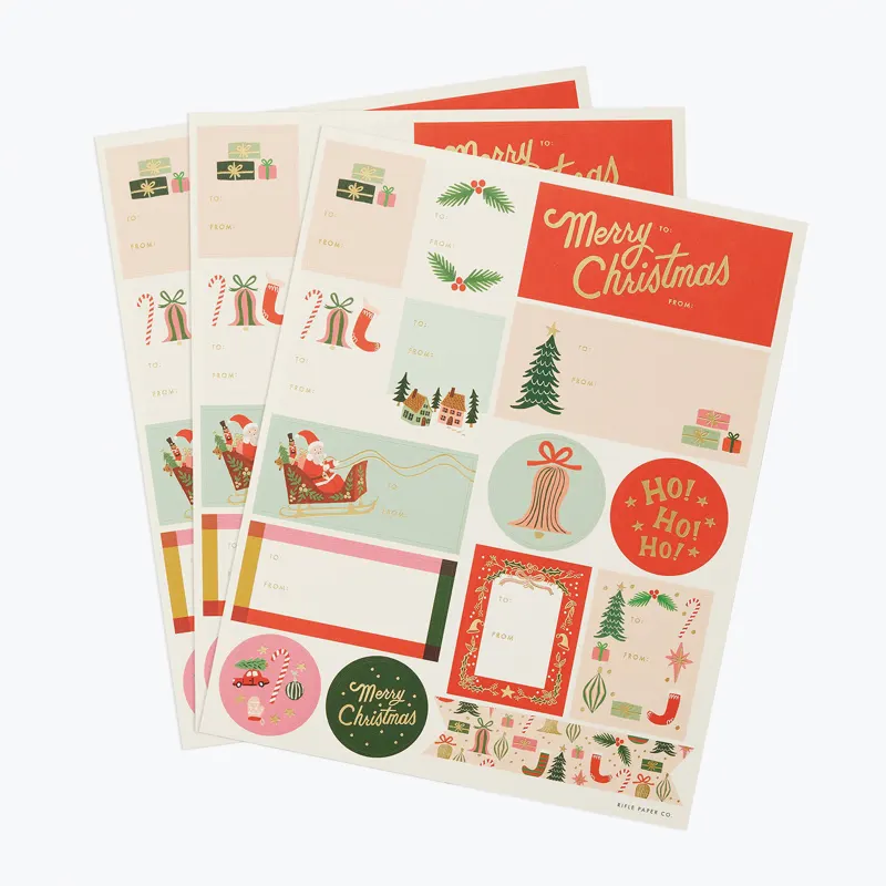 Etiketter, Deck the Halls