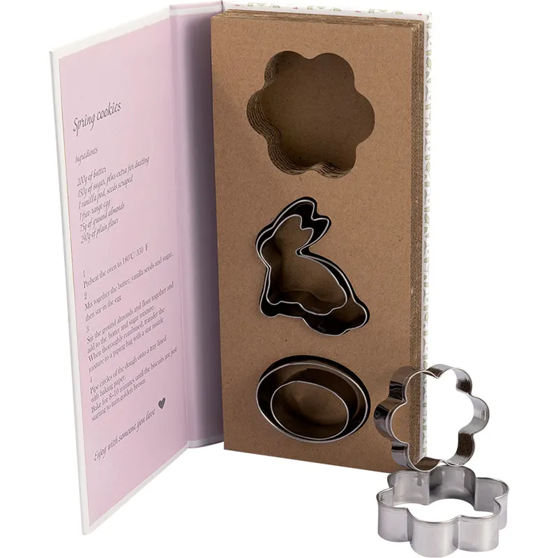Cookie cutter book set Josefina cafe, White