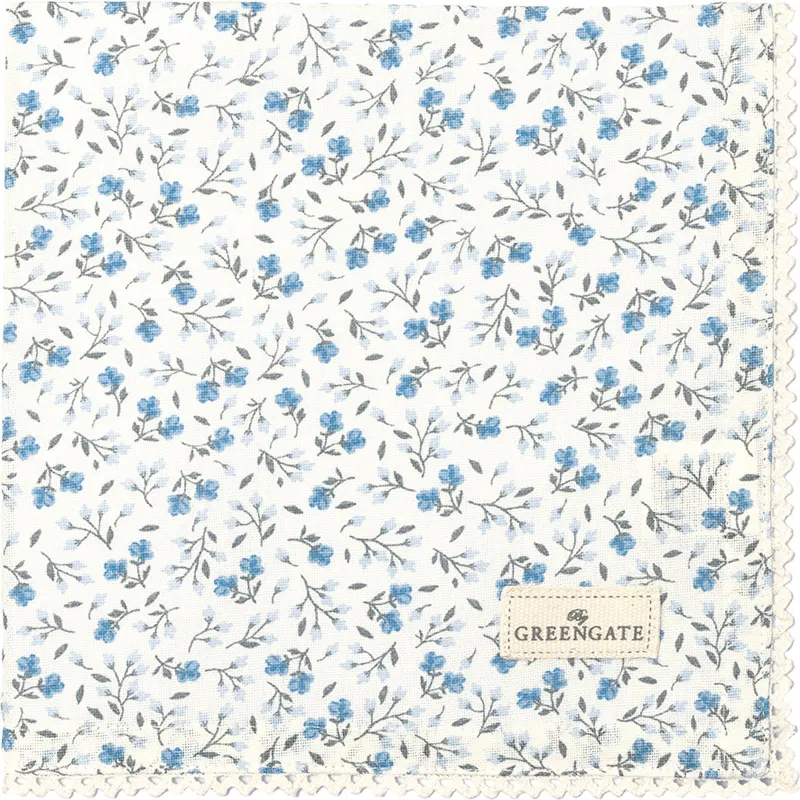 Servett Florali, White