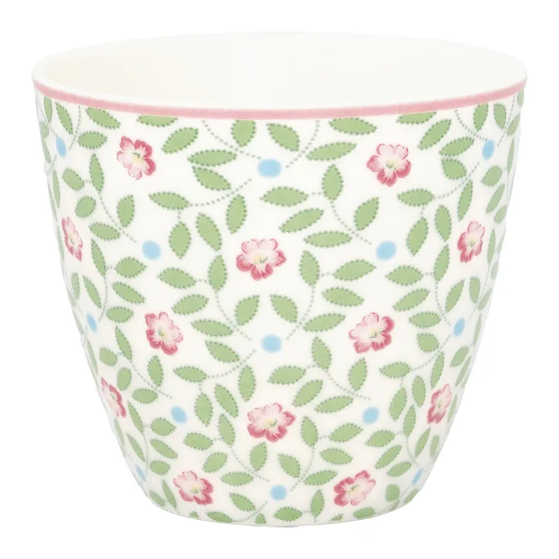 Lattemugg Lotta, White
