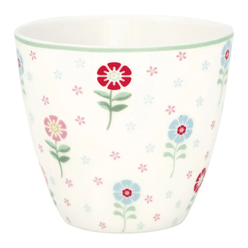 Lattemugg Noella, White