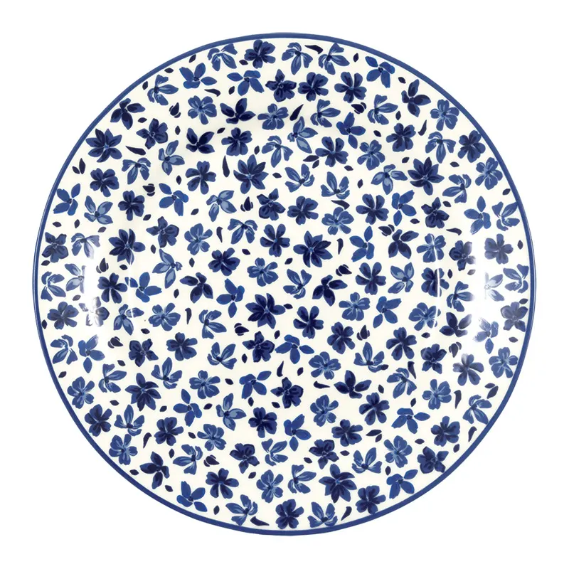 Assiett Dahla, White