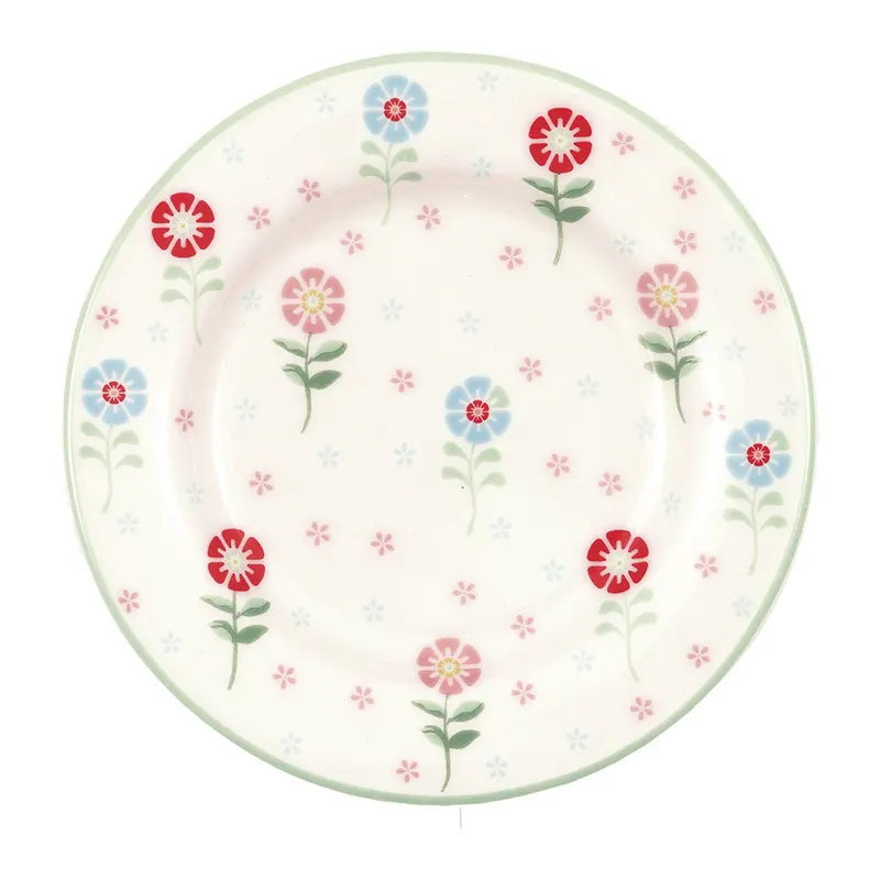 Liten assiett Noella, White