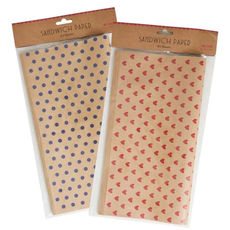 50 Sandwich Wrapping Paper