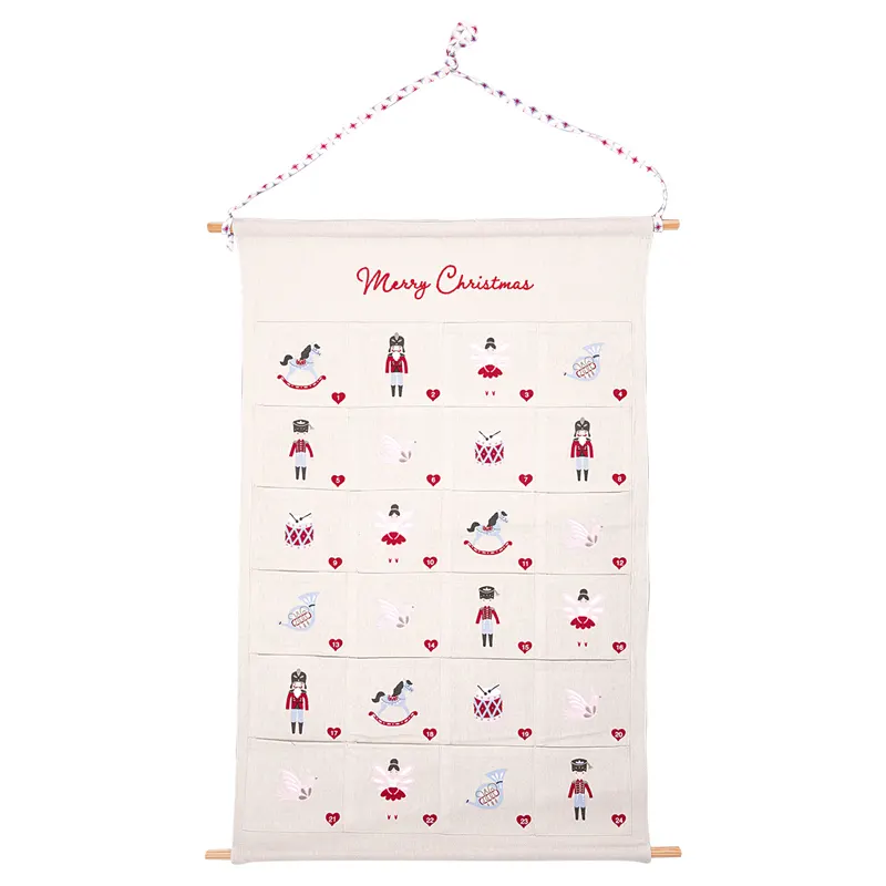 Calendar square Cindarella, White