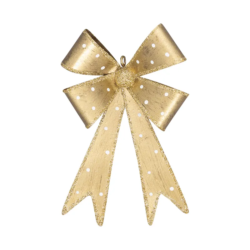 Decoration Bow, Gold hanging small