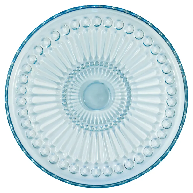 Plate Alice, Pale blue
