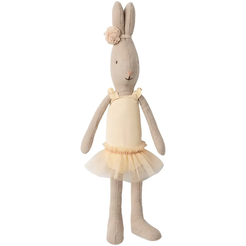 Rabbit size 1, Classic - Ballet suit and skirt cream