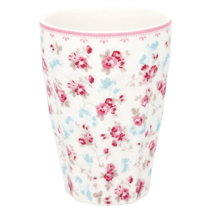 Fransk lattemugg Elsy, White