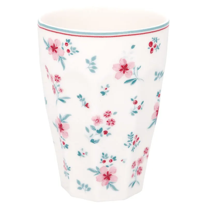 Fransk lattemugg Sila, White