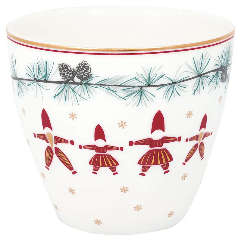 Lattemugg Juana, White