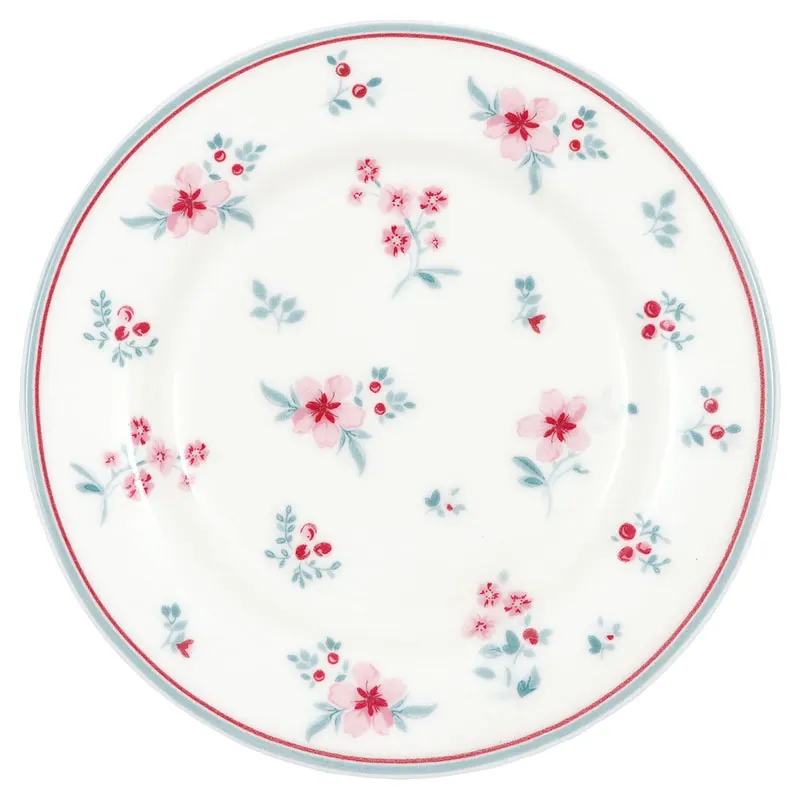 Liten assiett Sila, White