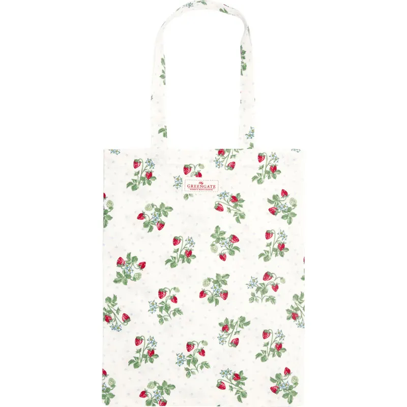 Bag cotton Berry, White