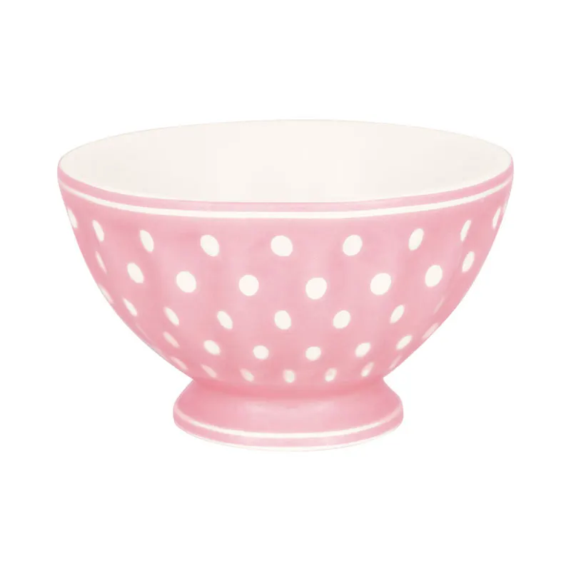 Skål Dotty, Pale pink Medium