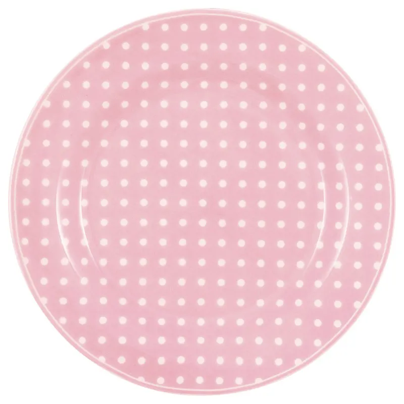 Assiett Dotty, Pale pink