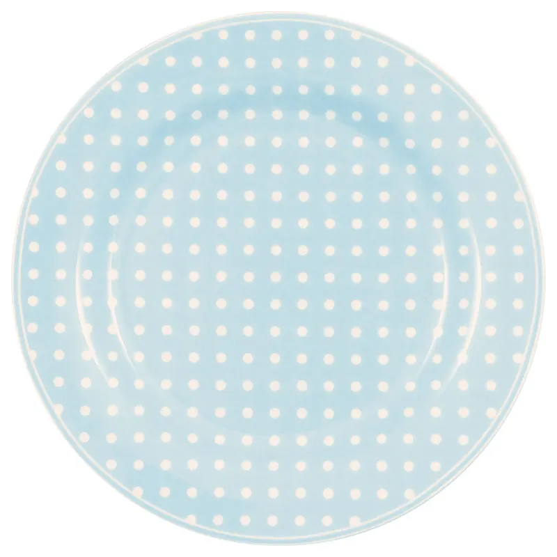 Assiett Dotty, Pale blue