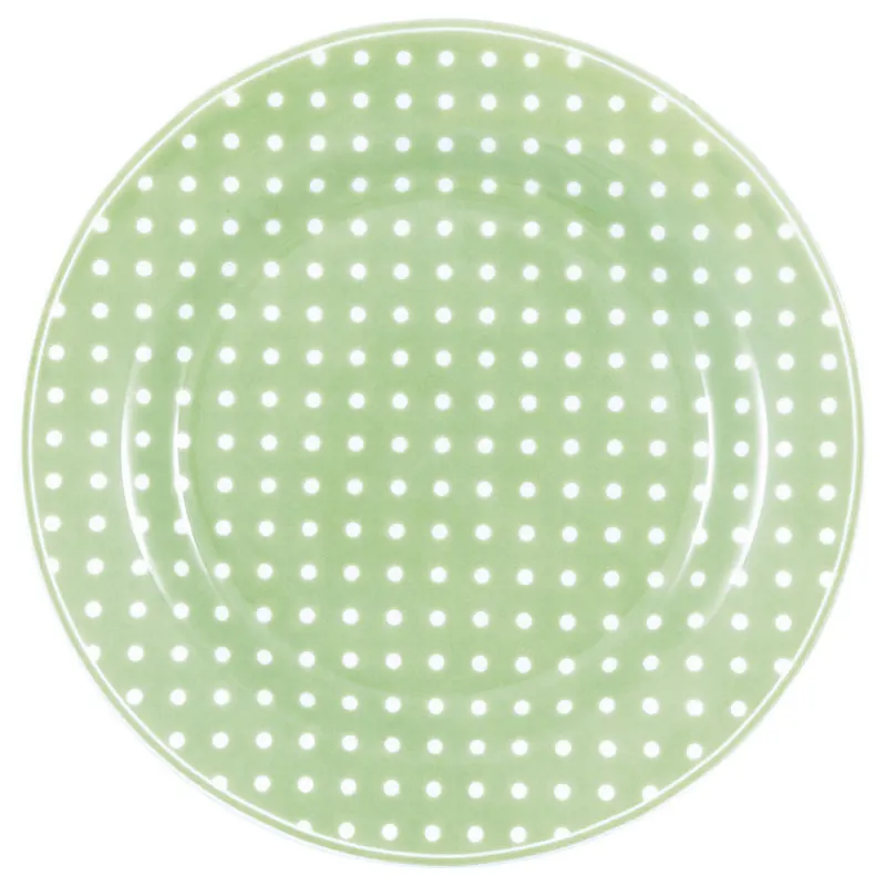 Assiett Dotty, Pale green