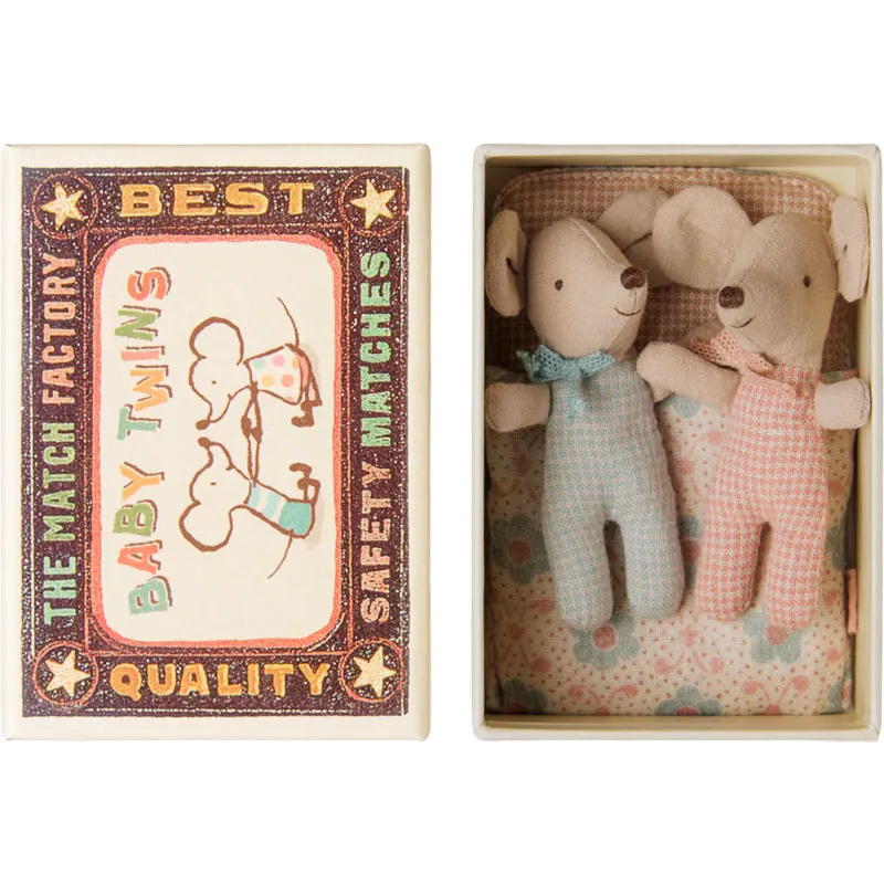 Twins, Baby mice in matchbox - Checker