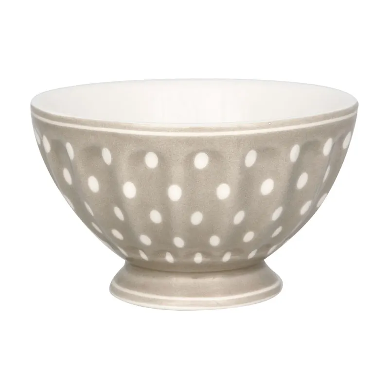Skål Dotty, Beige Medium