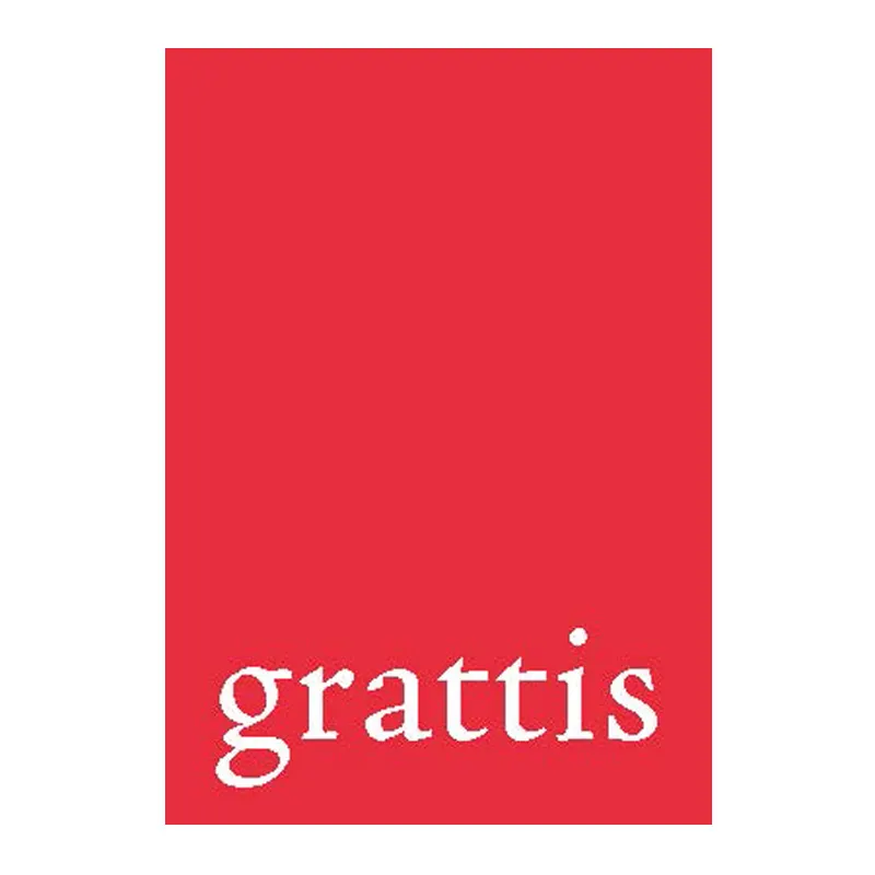 Pyttekort, grattis på röd
